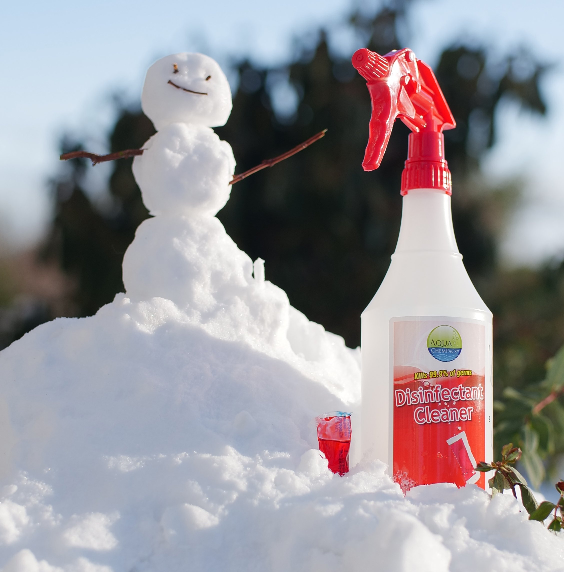 Disinfectant-Snowman